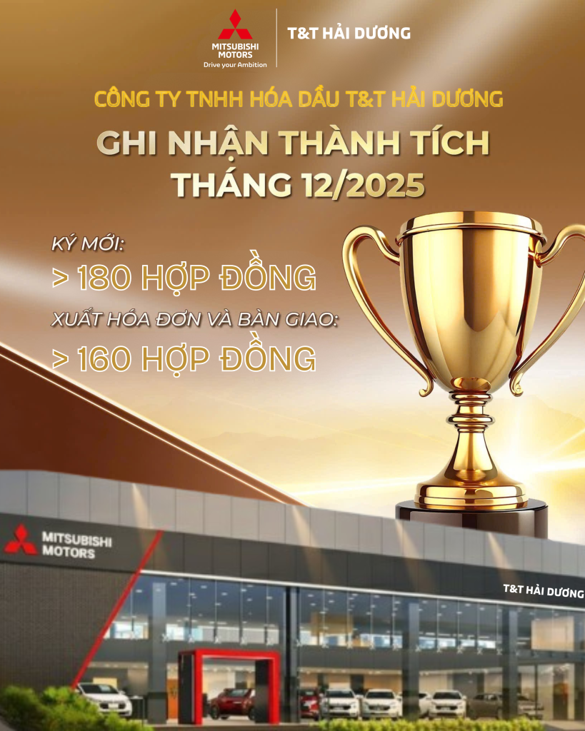 𝐕𝐈𝐍𝐇 𝐃𝐀𝐍𝐇 𝐓𝐇𝐀̀𝐍𝐇 𝐓𝐈́𝐂𝐇 𝐓𝐇𝐀́𝐍𝐆 𝟏𝟐/𝟐𝟎𝟐𝟓 – 𝐌𝐈𝐓𝐒𝐔𝐁𝐈𝐒𝐇𝐈 𝐓&𝐓 𝐇𝐀̉𝐈 𝐃𝐔̛𝐎̛𝐍𝐆